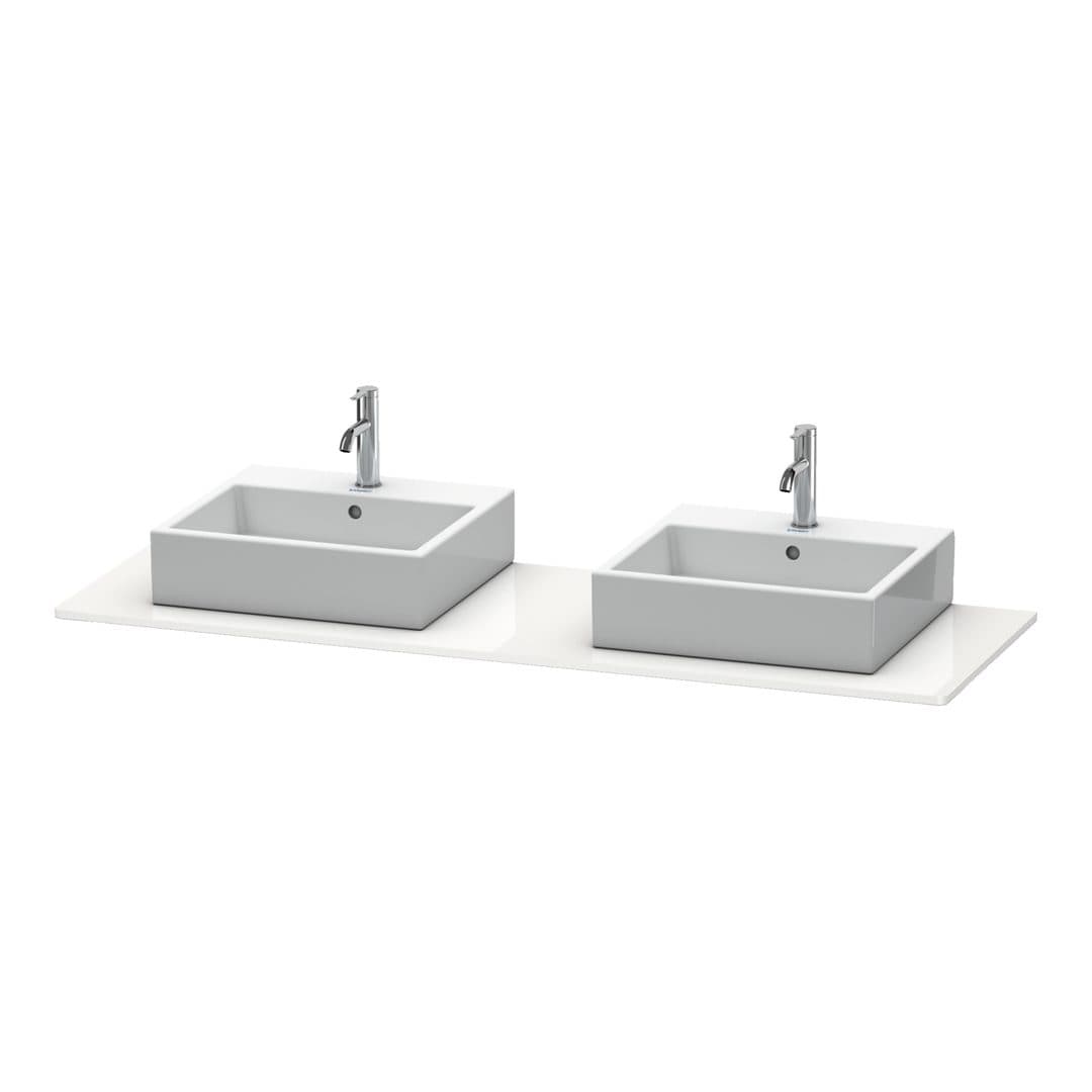 Duravit XSquare – Πάγκος Νιπτήρα – 1600 mm – White High Gloss, Lacquer (XS063HB8585)