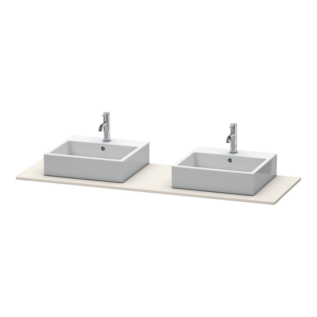 Duravit XSquare – Πάγκος Νιπτήρα – 1600 mm – Taupe Matt, Decor (XS063HB9191)