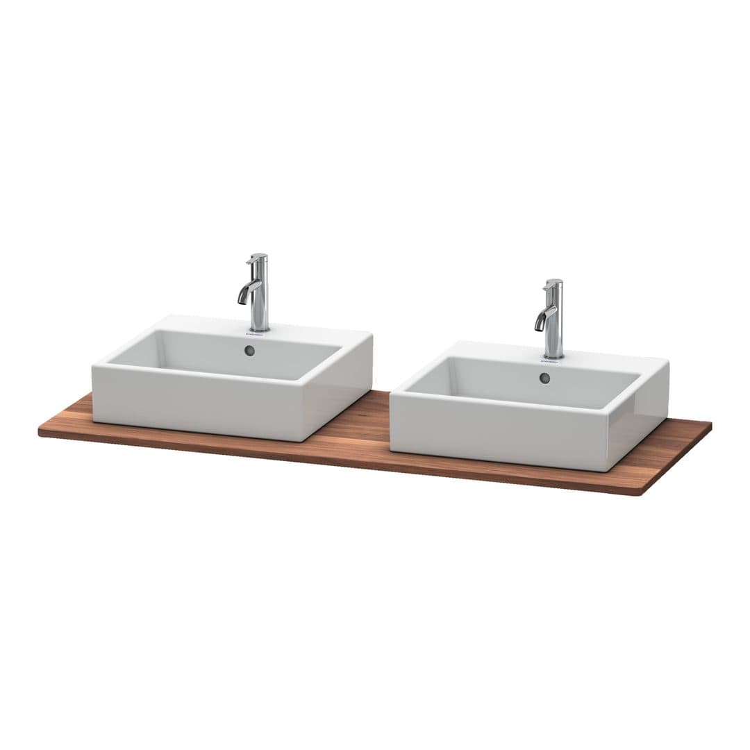 Duravit XSquare – Πάγκος Νιπτήρα – 1400 mm – American walnut Matt, Solid wood (XS064GB7777)