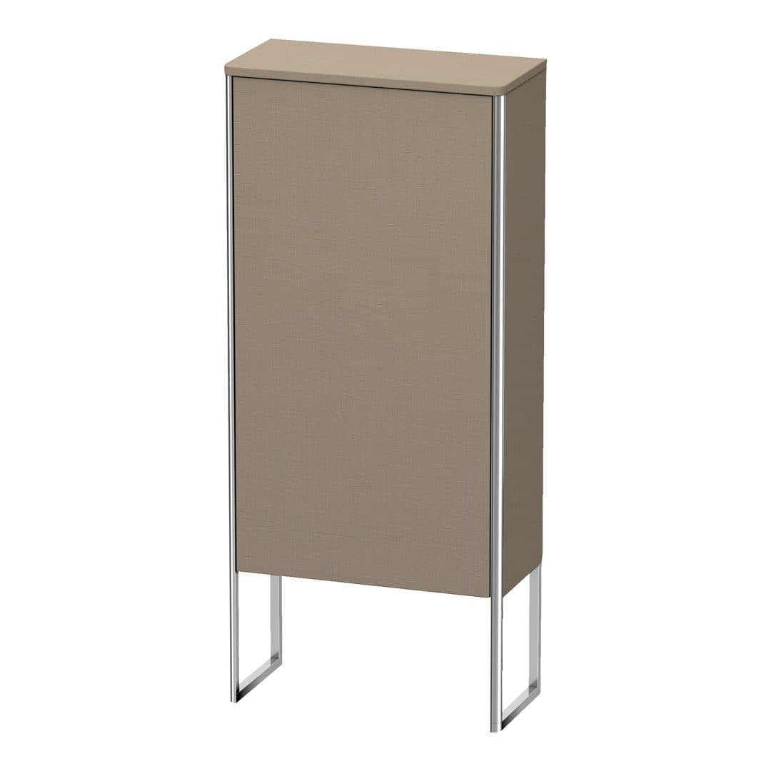 Duravit XSquare – Κολόνα Μπάνιου – 500 mm, μεσαία, 1 πόρτα, δεξιά – Linen Matt, Decor (XS1304R7575)