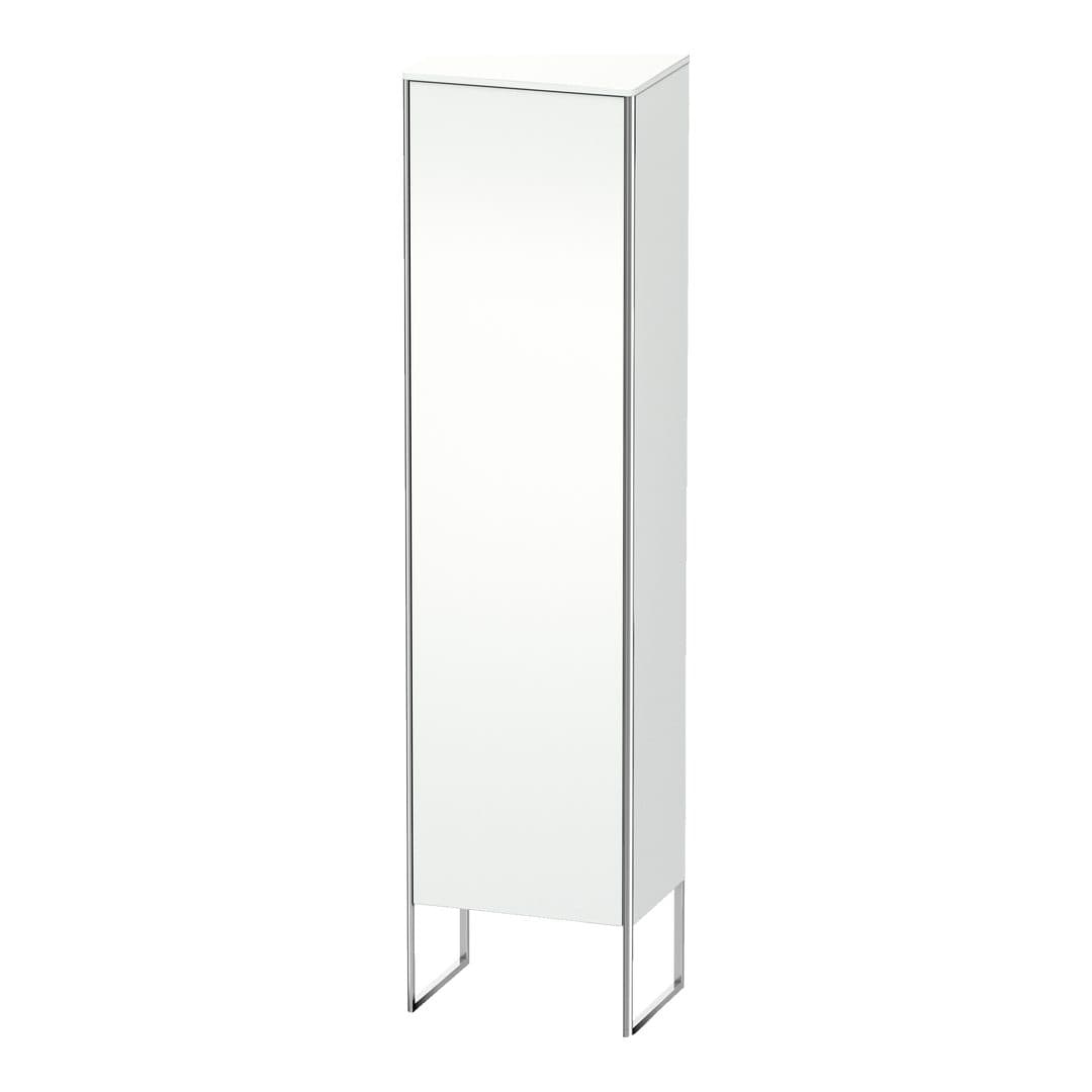 Duravit XSquare – Κολόνα Μπάνιου – 500 mm, 1 πόρτα, αριστερή, 500 x 356 x 2016 mm – White Matt, Decor (XS1314L1818)