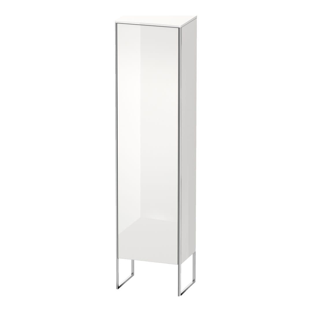 Duravit XSquare – Κολόνα Μπάνιου – 500 mm, 1 πόρτα, δεξιά, 500 x 356 x 2016 mm – White High Gloss, Decor (XS1314R2222)