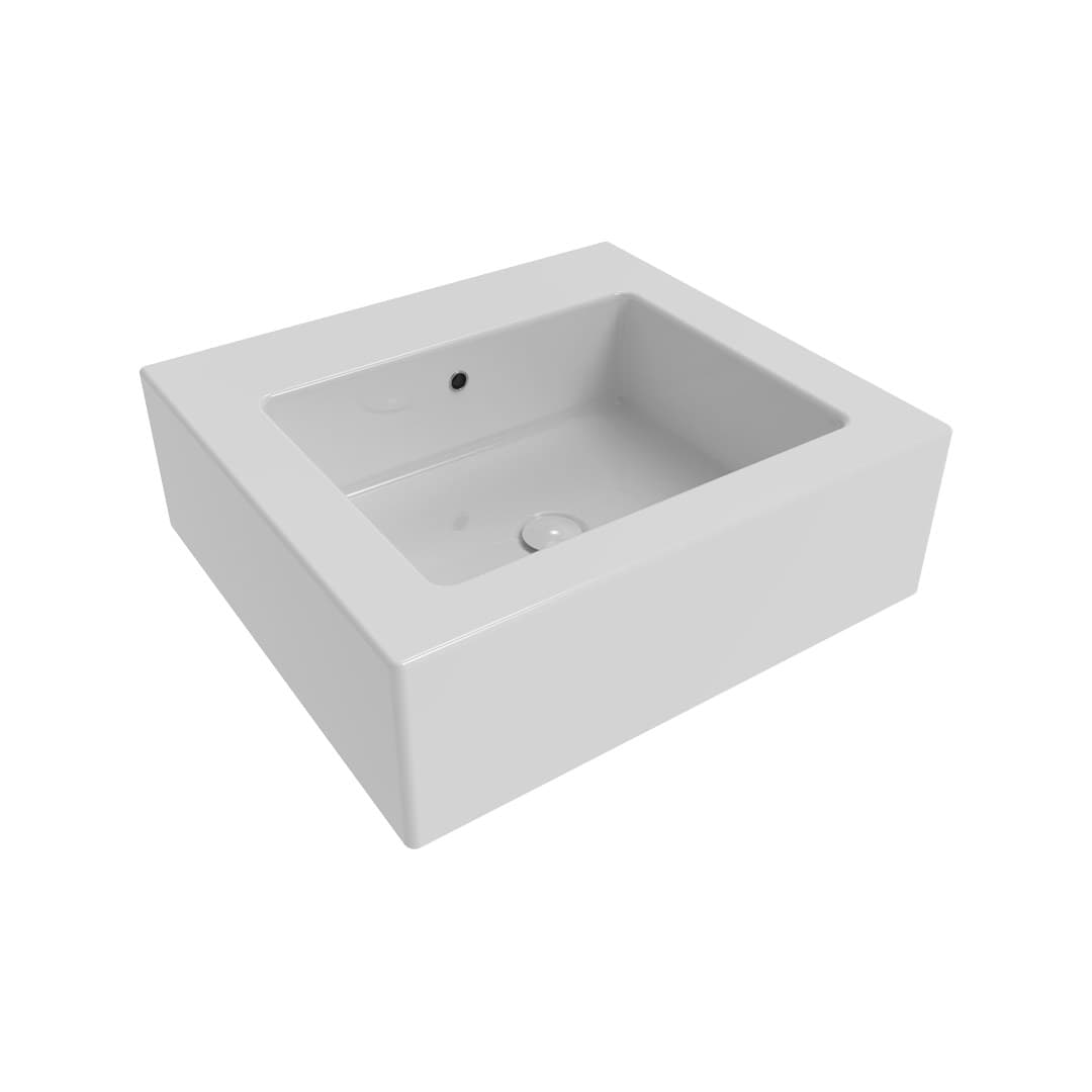 Flaminia ACQUAGRANDE 60 – Νιπτήρας Επικαθήμενος – White Glossy (5052)