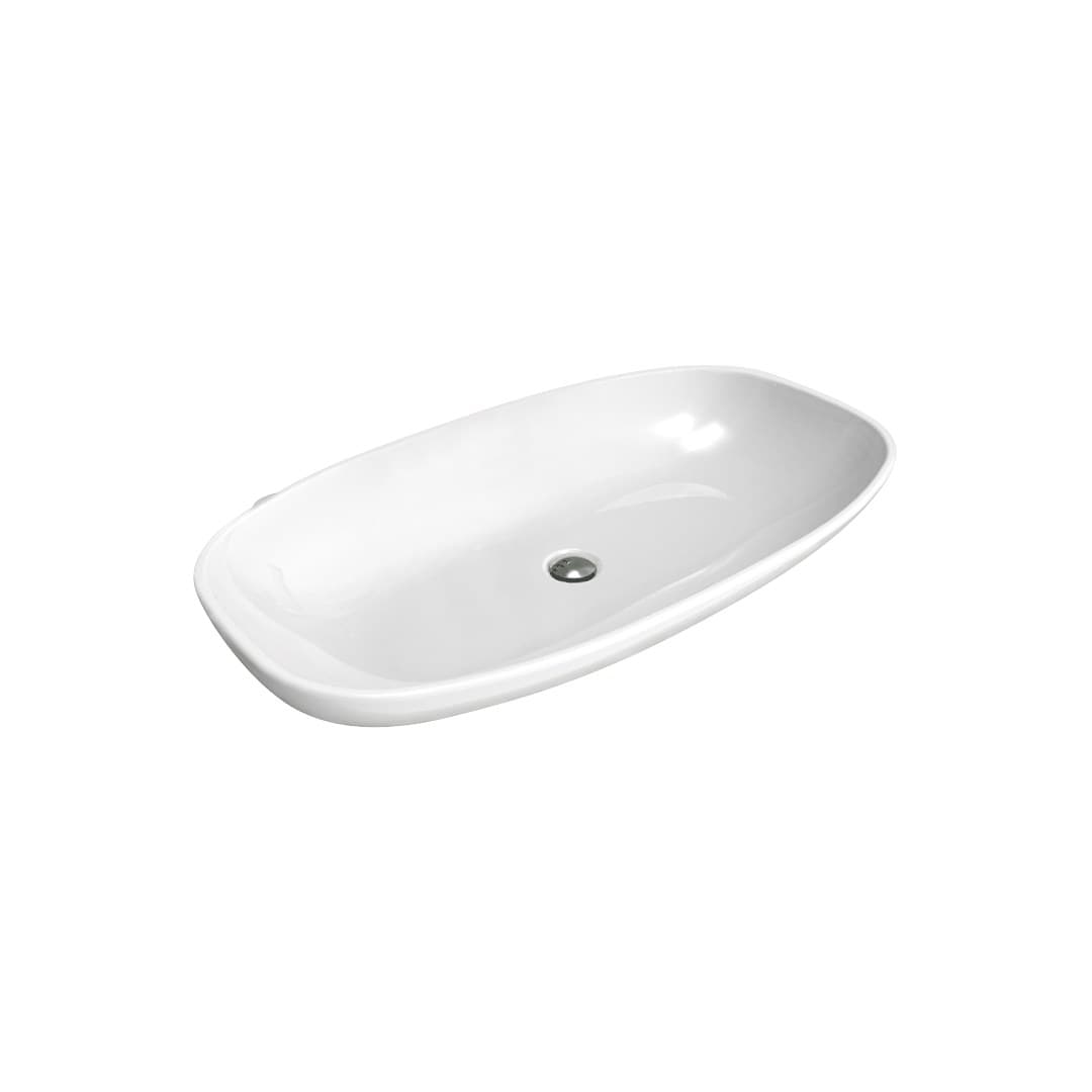 Flaminia NUDA 95 – Νιπτήρας Επικαθήμενος – White Glossy (5082)