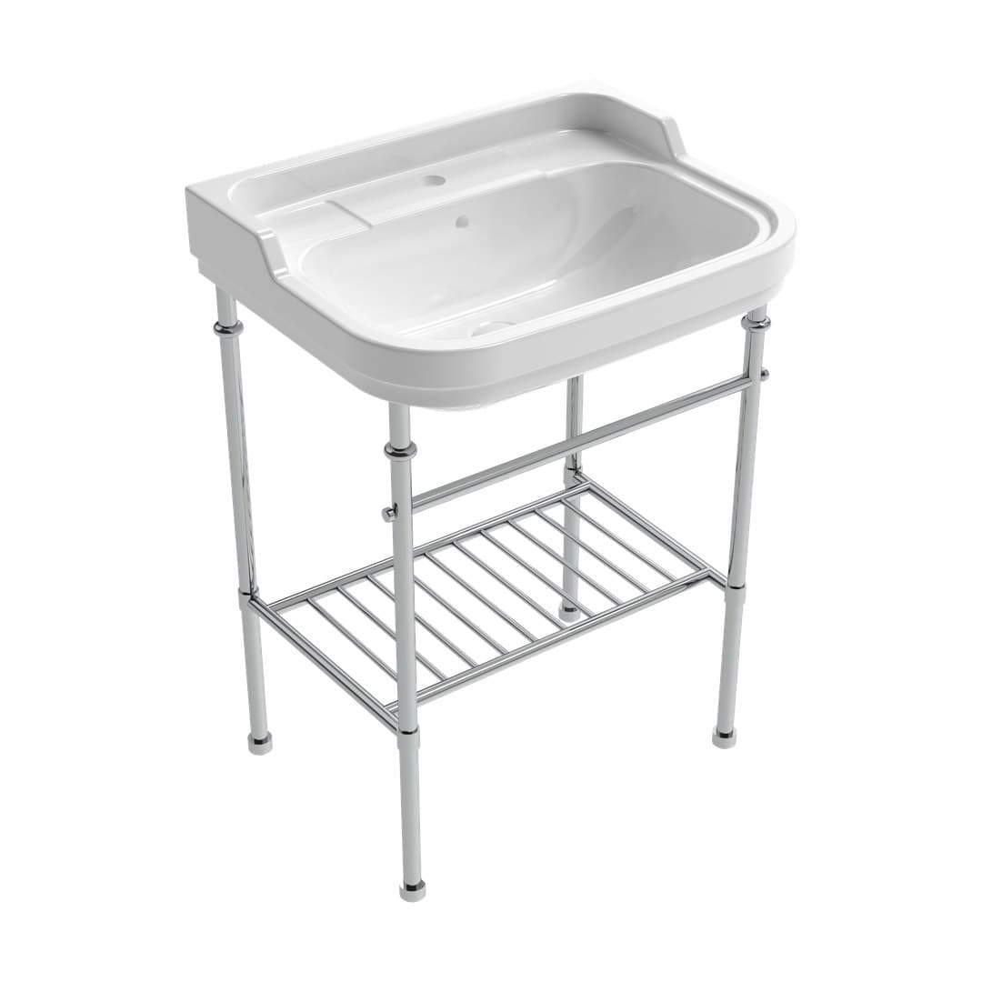 Flaminia EFI – Βάση Νιπτήρα – Base suitable for Efi 64 basin – Chrome (6017)