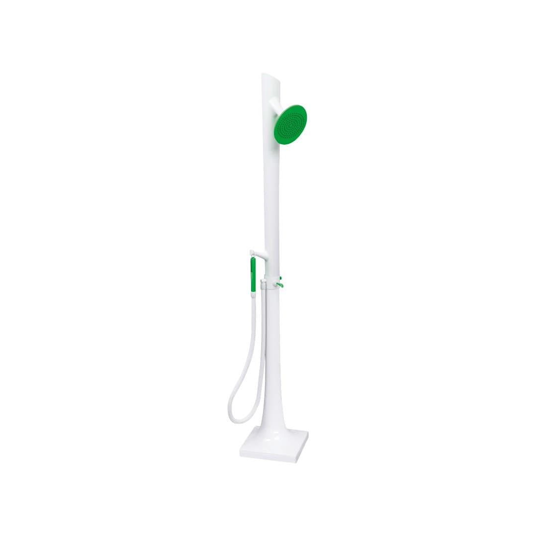 Flaminia ALBERO – Ντουζιέρα – Shower system with white-green taps (AB238)