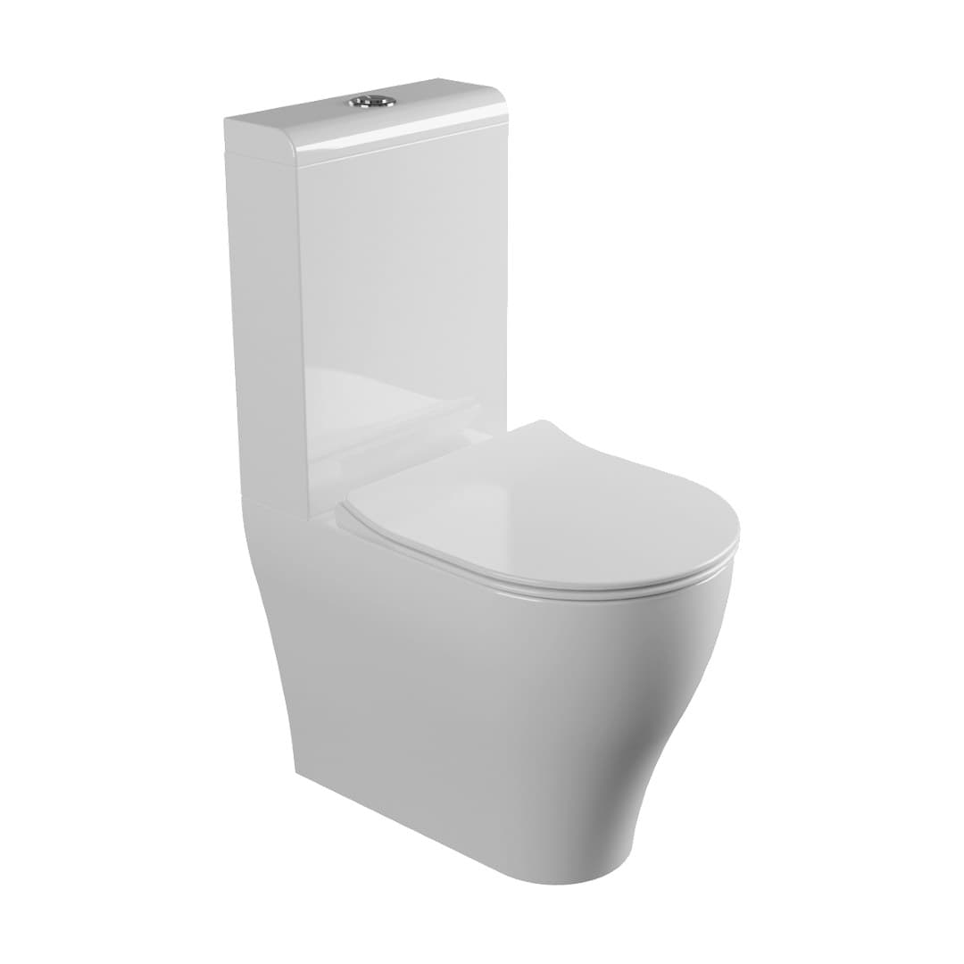 Flaminia APP / PLAY – Λεκάνη Δαπέδου – White Glossy (AP39)
