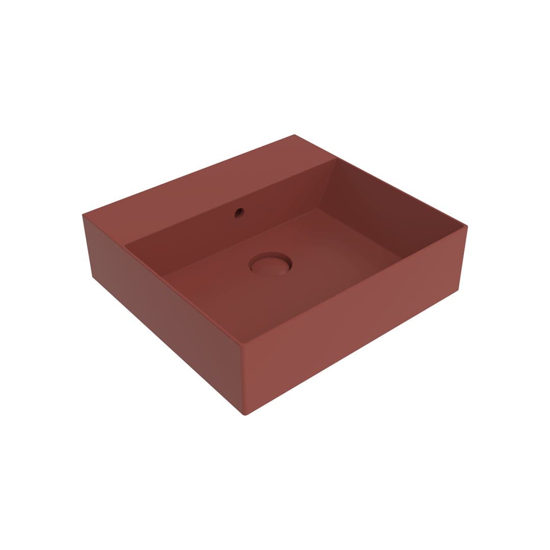 Flaminia APPLIGHT 50 – Νιπτήρας Επικαθήμενος – Countertop – wall hung basin – cm 50×47 – Uva Matt (AP5047UV)