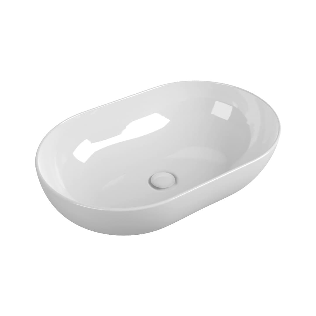 Flaminia APP 62 – Νιπτήρας Επικαθήμενος – White Glossy (AP62A)