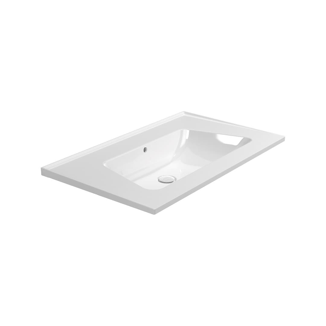 Flaminia BLOOM 85 – Νιπτήρας Κρεμαστός – White Glossy (BM85L)