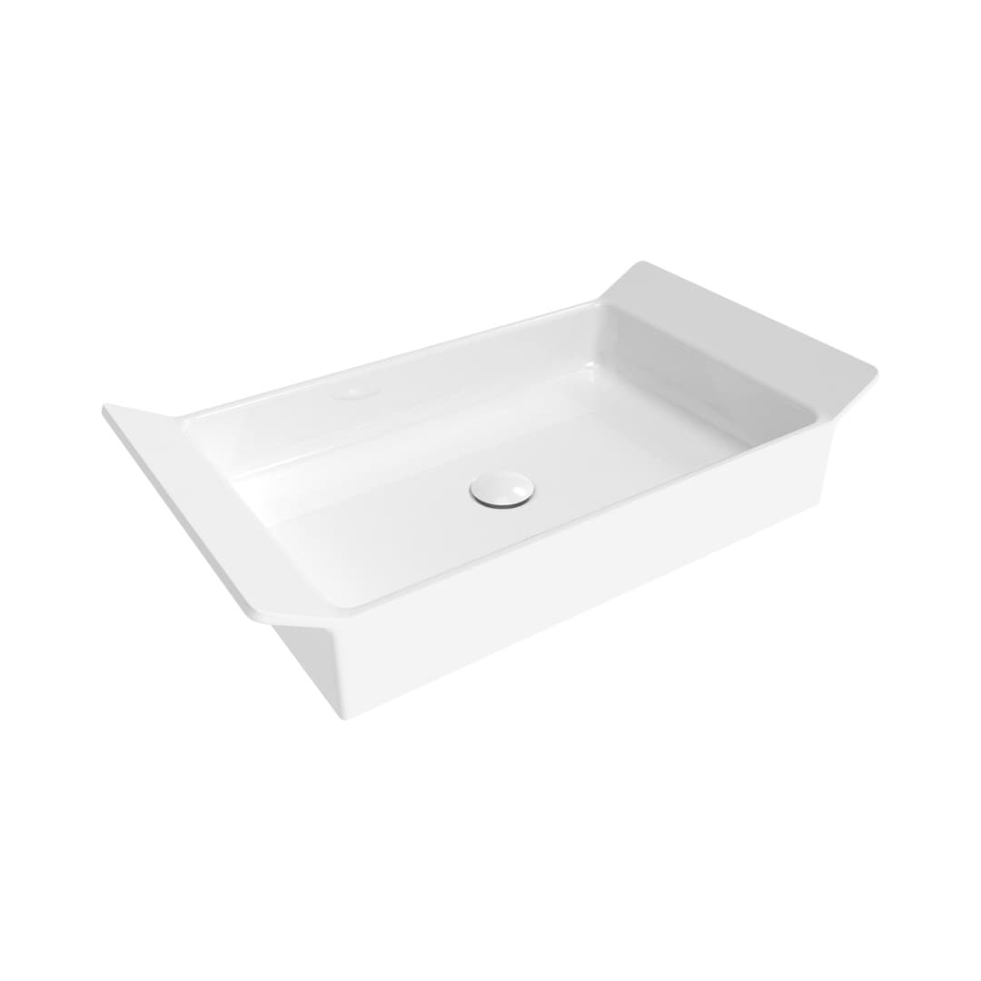 Flaminia BOX 60 – Νιπτήρας Επικαθήμενος – White Glossy (BX60A)