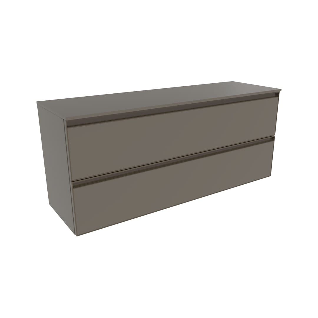 Flaminia CUBIKA 37 – H 50 – Ντουλάπι Μπάνιου – Wall-hung unit cm 120 – Taupe Matt (CKDE10)