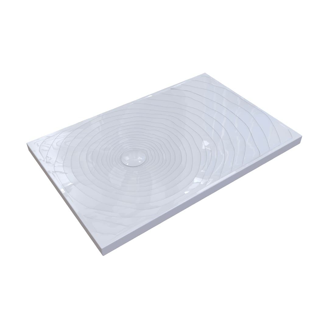 Flaminia WATER DROP – Ντουζιέρα – Shower tray 80×120 – White Glossy (DR120)