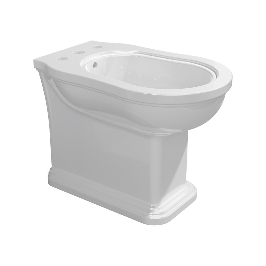 Flaminia EFI – Μπιντέ Δαπέδου – Back to wall bidet – White Glossy (EF217)