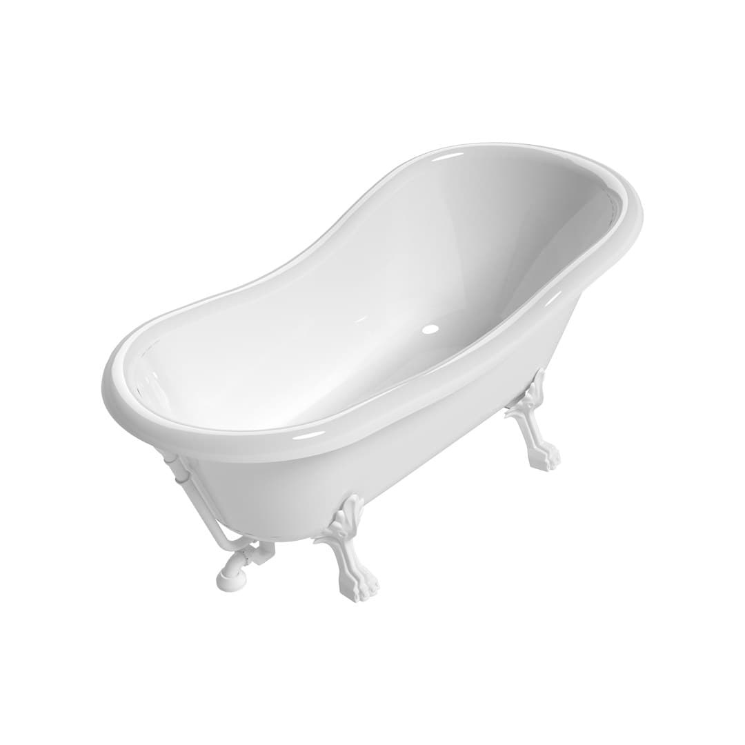 Flaminia EVERGREEN 170 – Μπανιέρα – White Glossy (EG170)