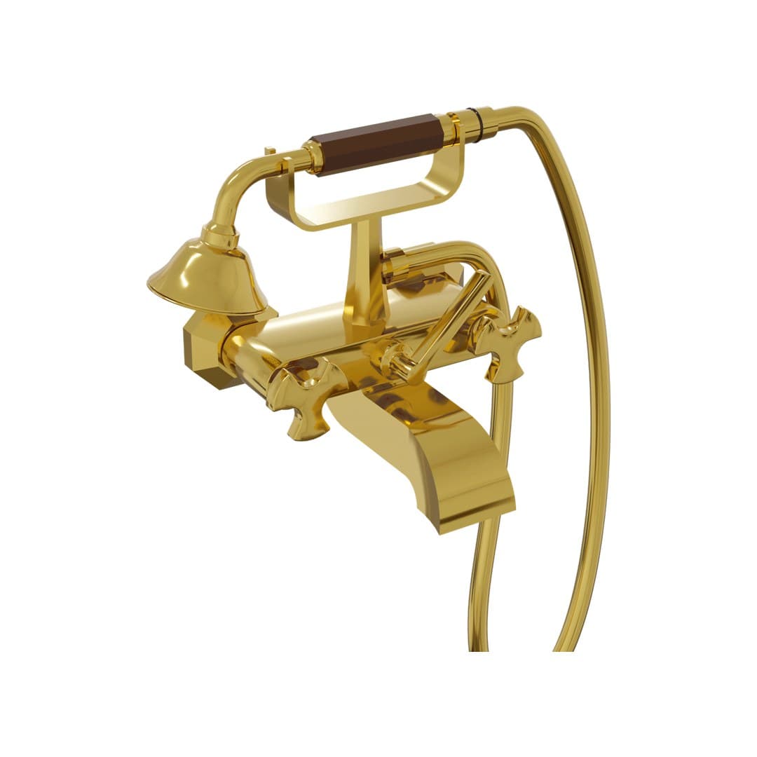 Flaminia EVERGREEN – Μπαταρία Λουτρού Τοίχου – Bath-tub mixer – Gold (EG250OR)