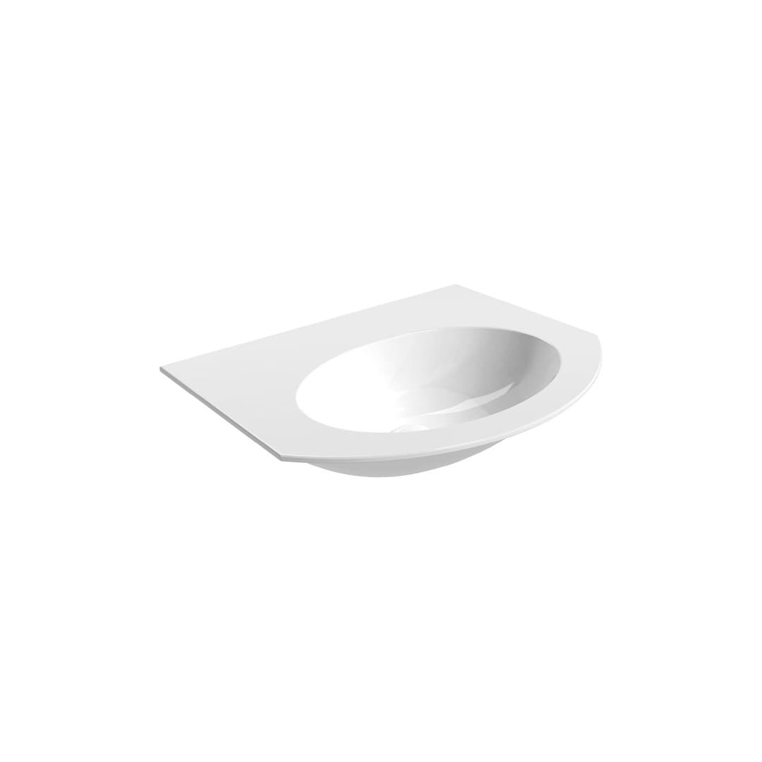 Flaminia EURO 62 – Νιπτήρας Κρεμαστός – White Glossy (ER62L)