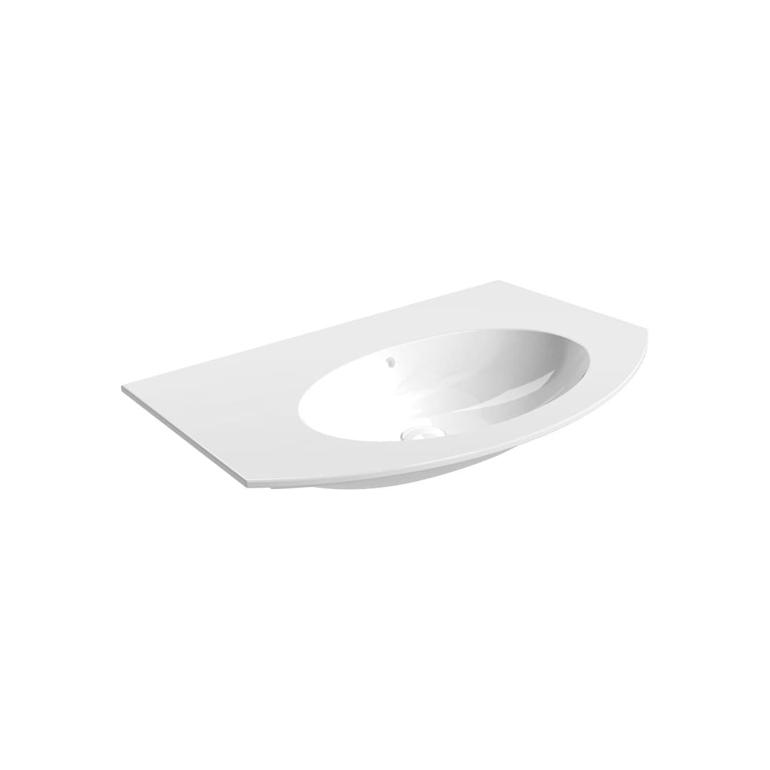 Flaminia EURO 82 – Νιπτήρας Κρεμαστός – White Glossy (ER82L)