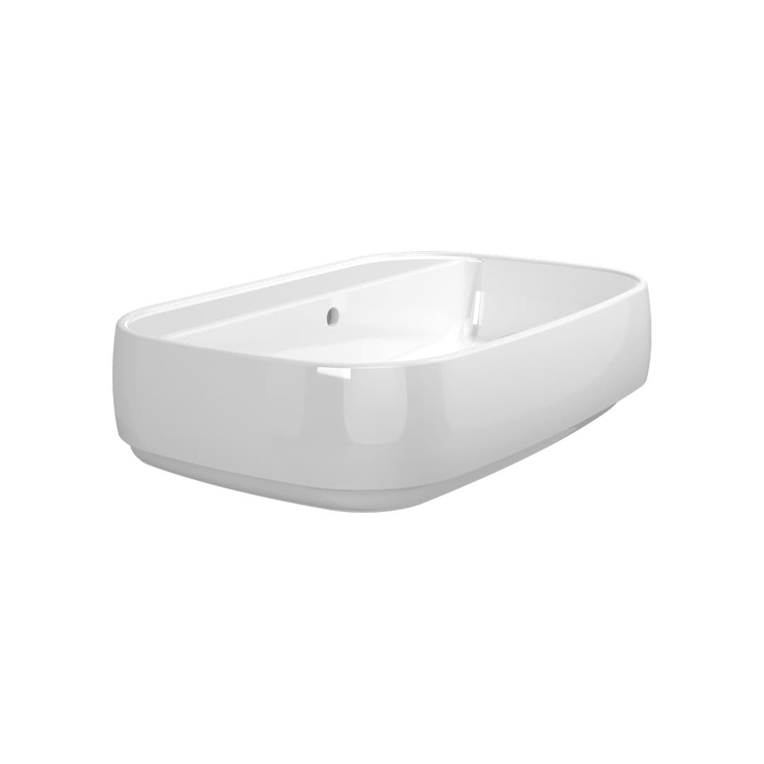 Flaminia FLAG 64 – Νιπτήρας Επικαθήμενος – White Glossy (FG64L)