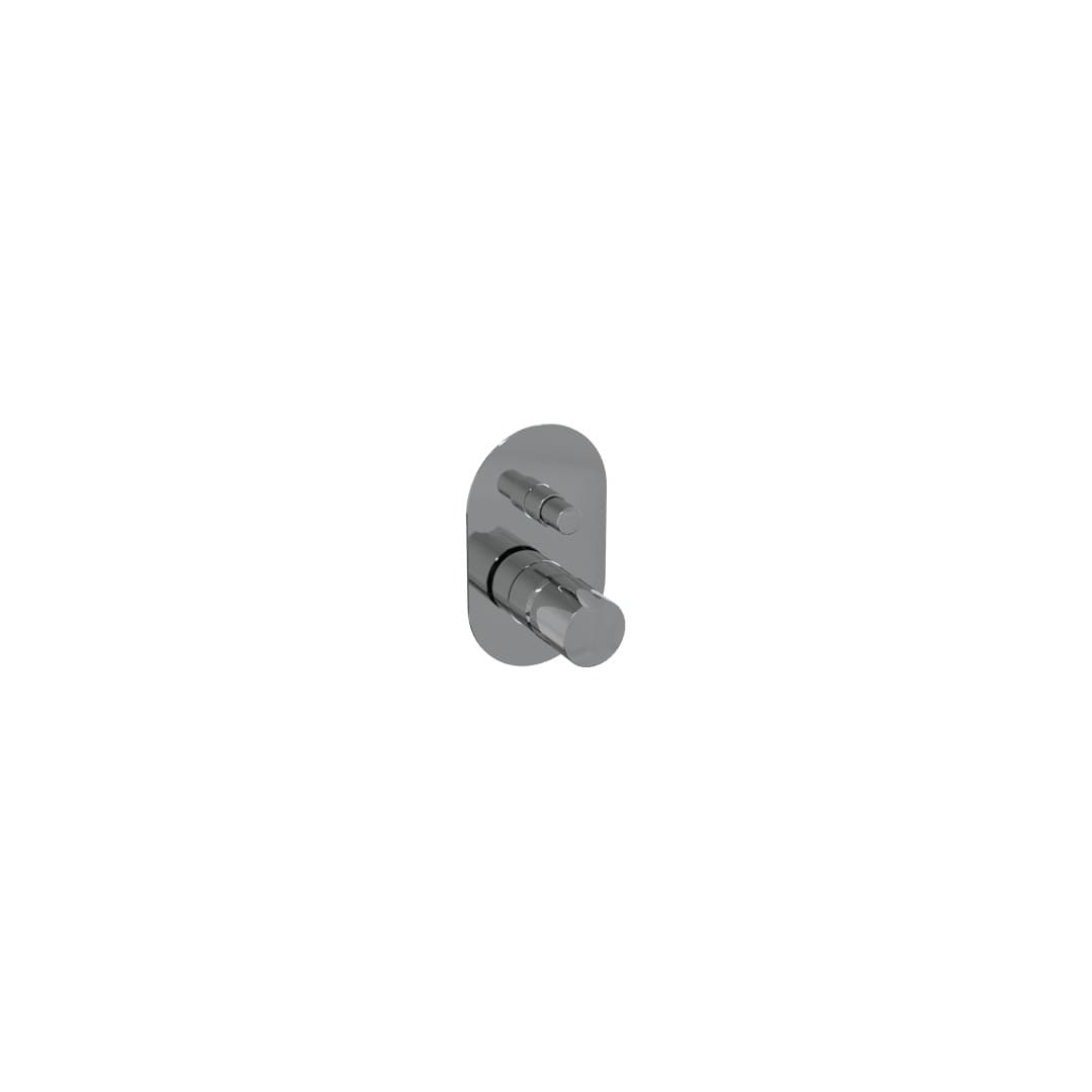 Flaminia FOLD – Μπαταρία Λουτρού Τοίχου – Concealed shower/bath mixer with diverter – Chrome (FL2081)