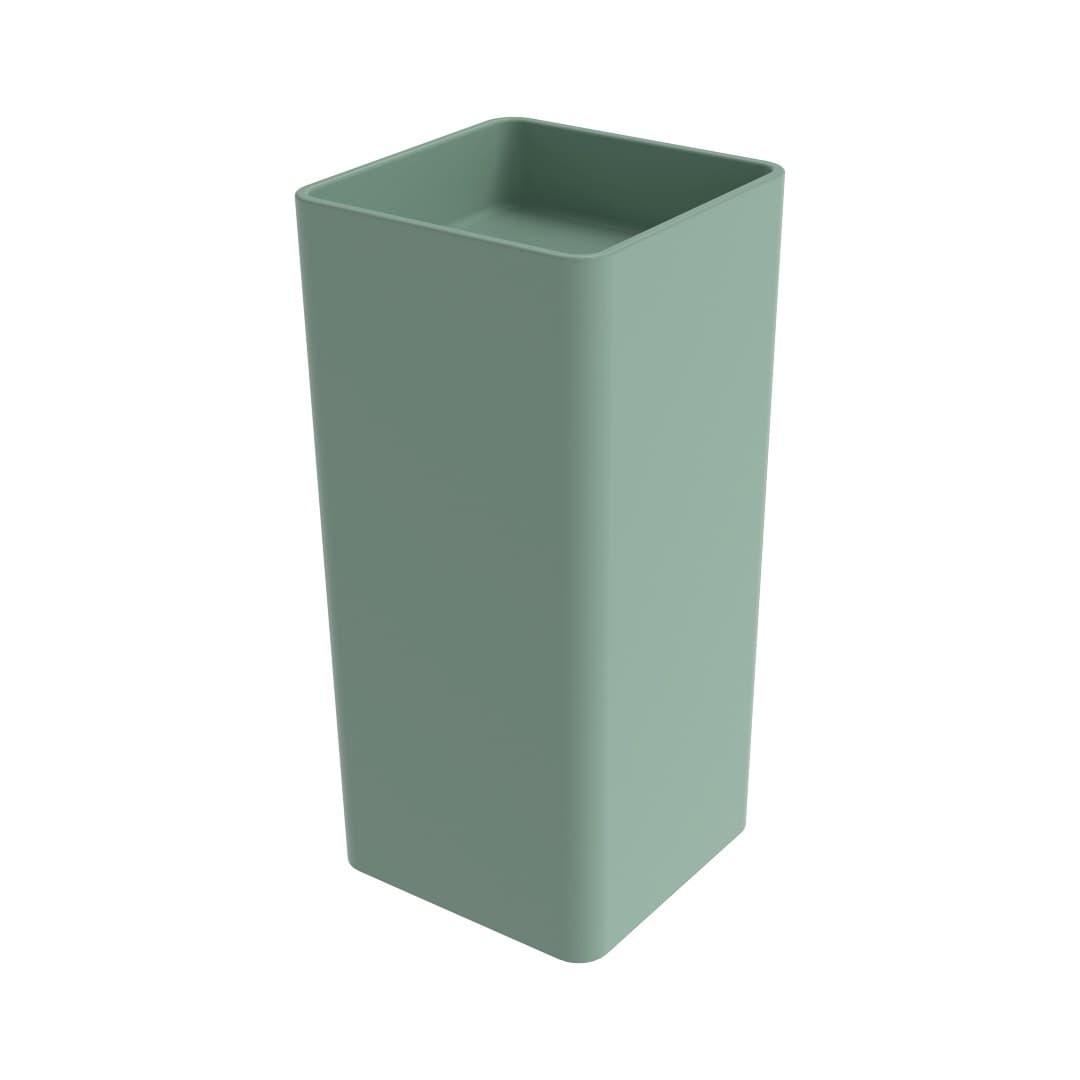 Flaminia MONOWASH – Νιπτήρας Επιδαπέδιος – Column basin – wall drain – Menta Matt (MW40PME)