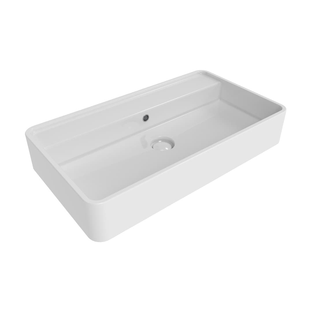 Flaminia MINIWASH 75 – Νιπτήρας Κρεμαστός – White Glossy (MW75S)