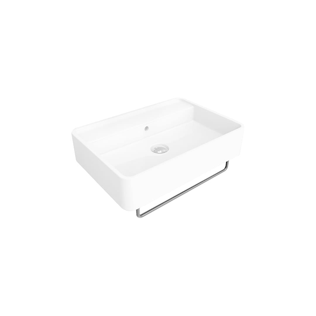 Flaminia MINIWASH / APPLIGHT – Πετσετοκρεμάστρα – Towel-holder suitable for wall-hung basins – Brass towel-holder 47,5 cm suitable for wall-hung basins – Chrome (PMW60)