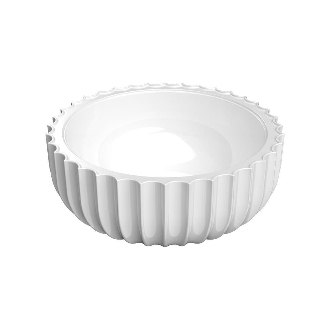 Flaminia SETTECENTO 50 – Νιπτήρας Επιδαπέδιος – White Glossy (SE50A)
