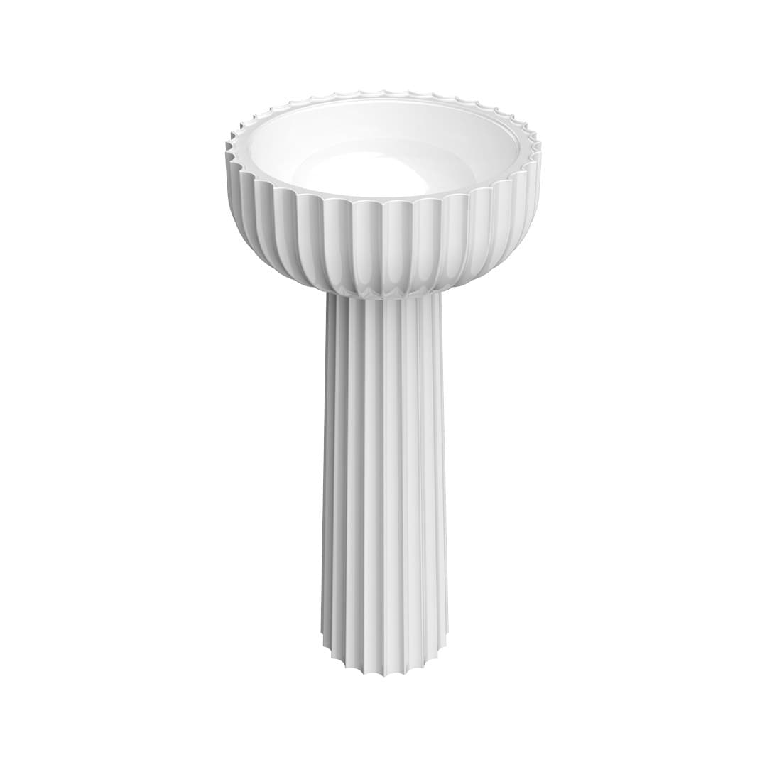 Flaminia SETTECENTO 44/50 – Νιπτήρας Επιδαπέδιος – White Glossy (SECOL)