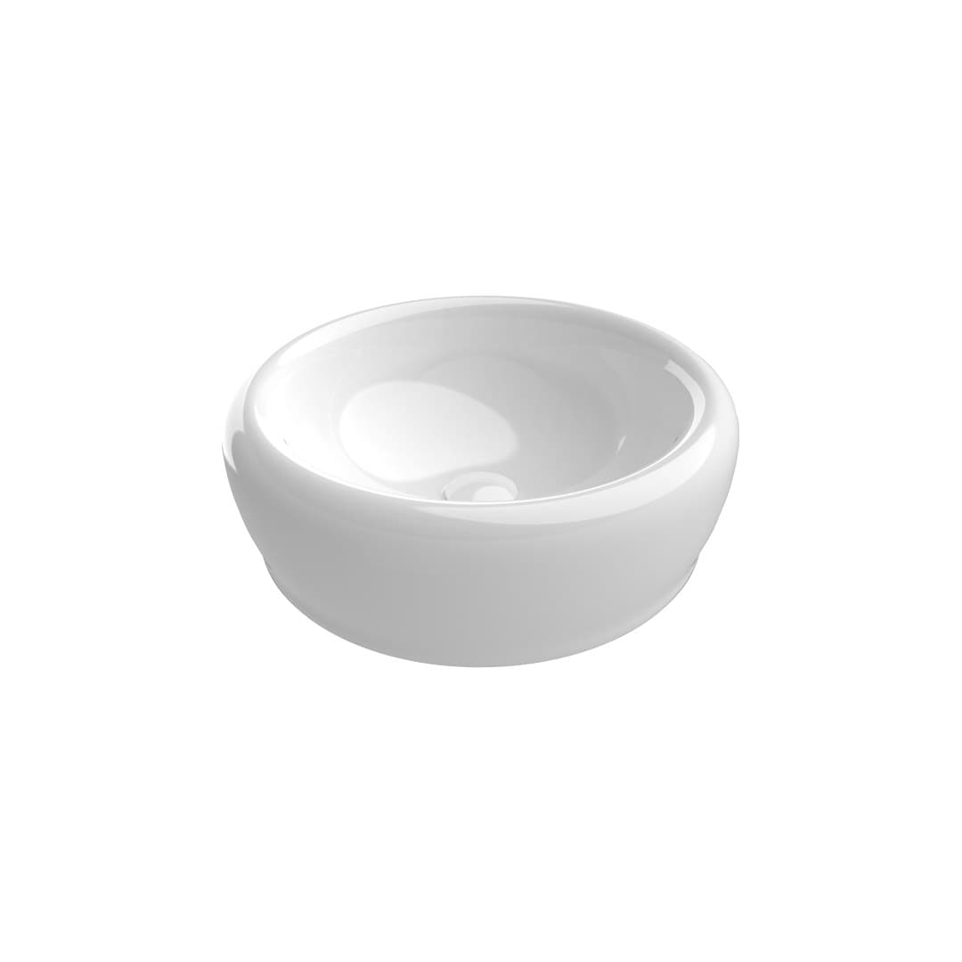 Flaminia SIENA – Νιπτήρας Επικαθήμενος – White Glossy (SN46A)