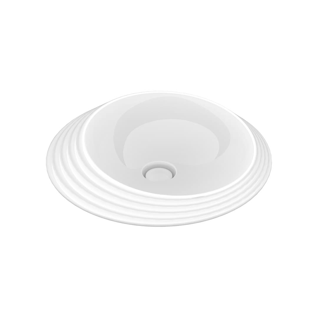 Flaminia SPIRE+ 48 – Νιπτήρας Επικαθήμενος – White Glossy (SP48D)