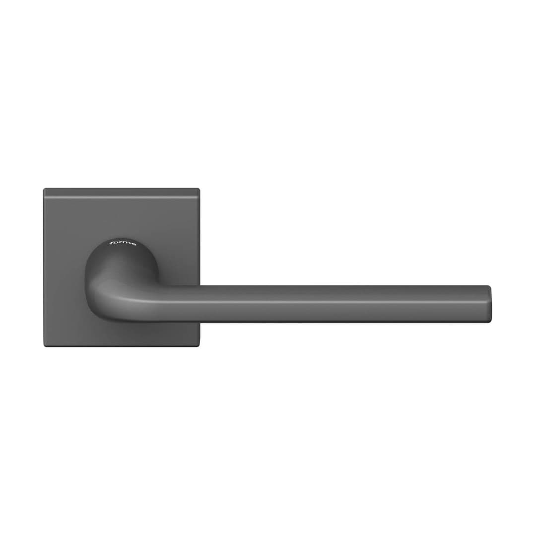 Forme Milly – Πόμολο Πόρτας Ροζέτα – Square rosette Fixa – Graphite (A133-RFXQ0-G01)