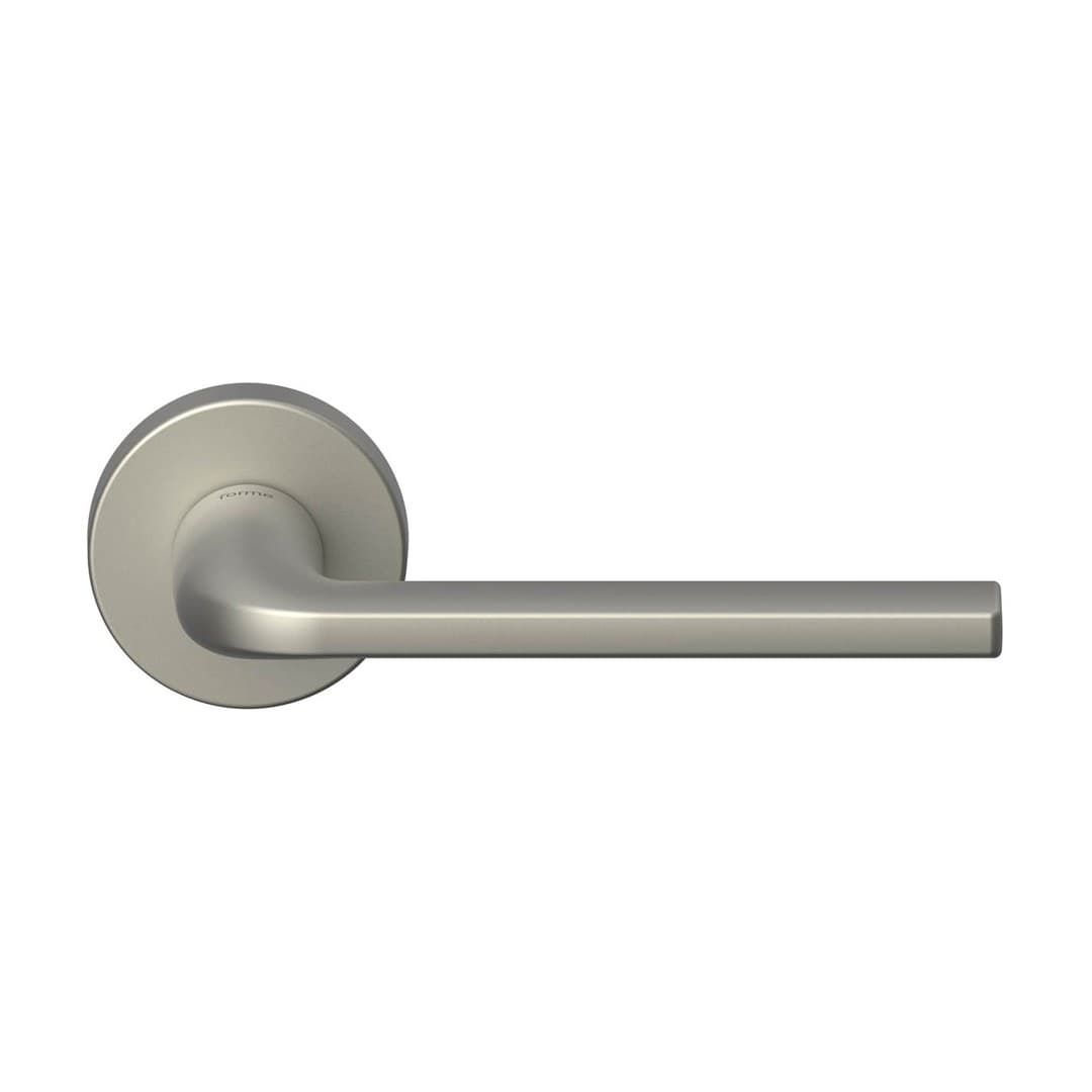 Forme Milly – Πόμολο Πόρτας Ροζέτα – Round rosette Fixa – Pearl Nickel (A133-RFXT0-N16)