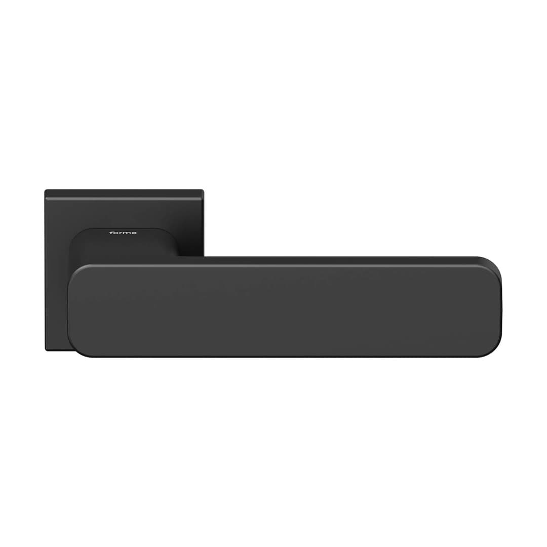 Forme Betty – Πόμολο Πόρτας Ροζέτα – Square rosette Fixa – Matt Black (A134-RFXQ0-N52)