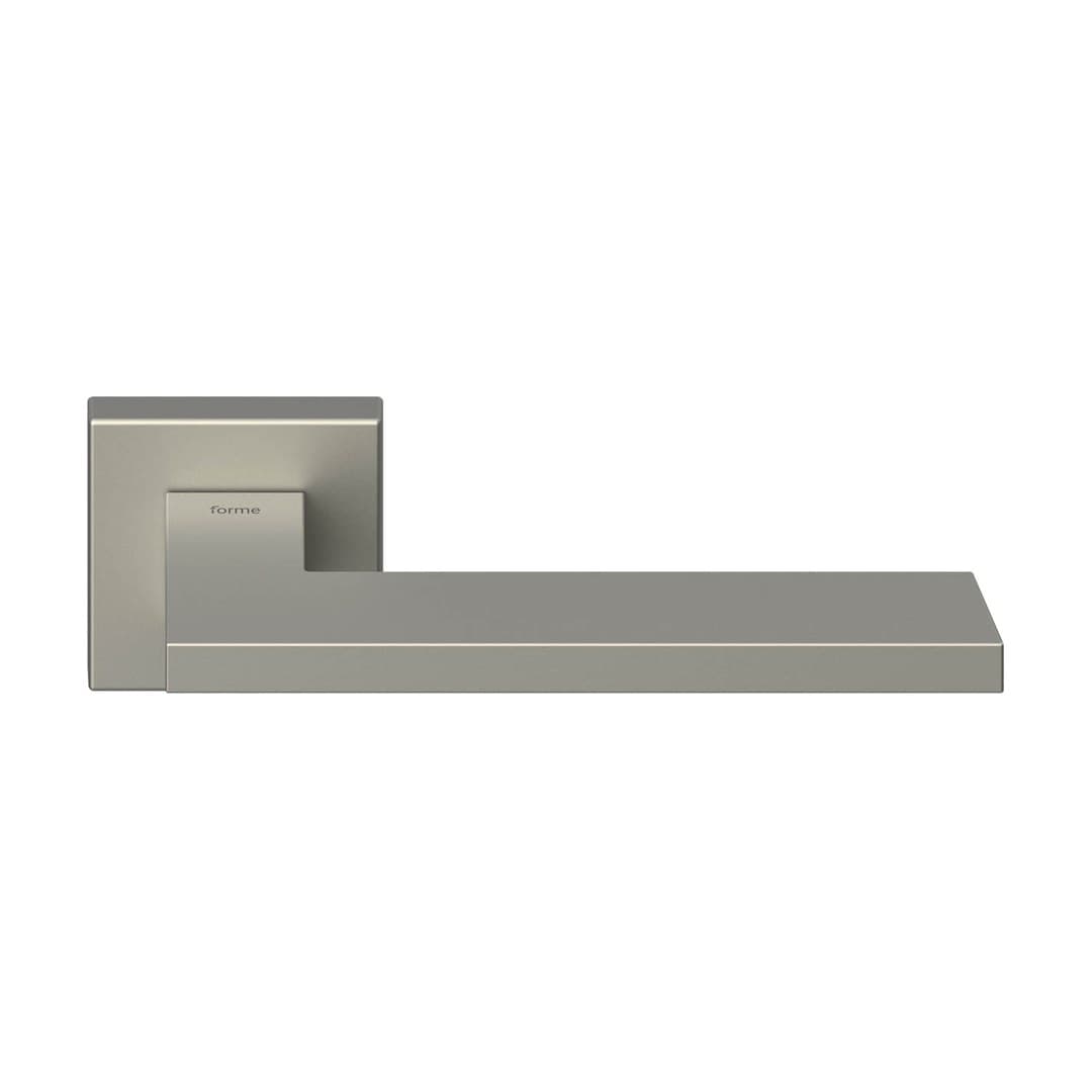 Forme Lorena – Πόμολο Πόρτας Ροζέτα – Square rosette Fixa – Pearl Nickel (A136-RFXQ0-N16)