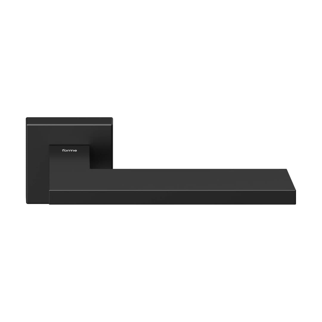 Forme Lorena – Πόμολο Πόρτας Ροζέτα – Square rosette Fixa – Matt Black (A136-RFXQ0-N52)