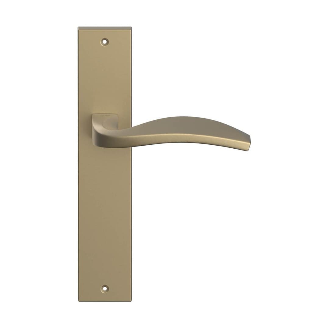 Forme Diana – Πόμολο Πόρτας Πλάκα – Asti plate – Brassed Satin Matt (A177-P06C-S02)