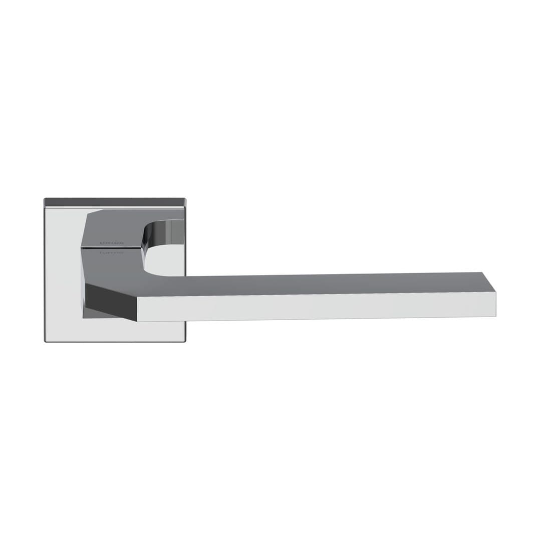 Forme Alice – Πόμολο Πόρτας Ροζέτα – Square rosette Fixa – Polished Chrome (A184-RFXQ0-C01)