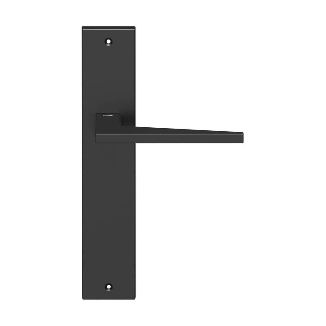 Forme Paola – Πόμολο Πόρτας Πλάκα – Asti plate – Matt Black (A185-P06C-N52)