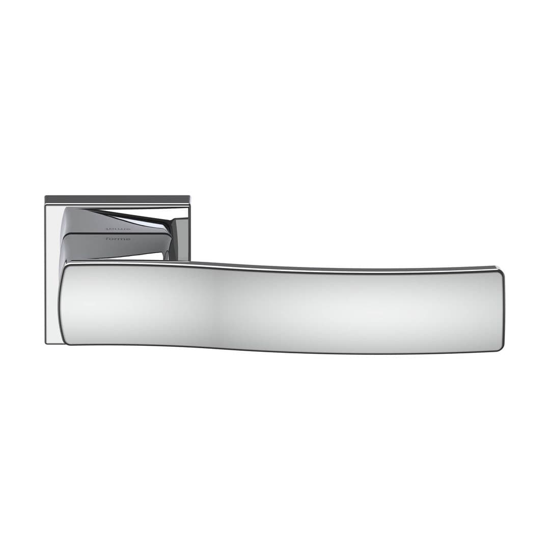 Forme Vanessa – Πόμολο Πόρτας Ροζέτα – Square rosette Fixa – Polished Chrome (A201-RFXQ0-C01)