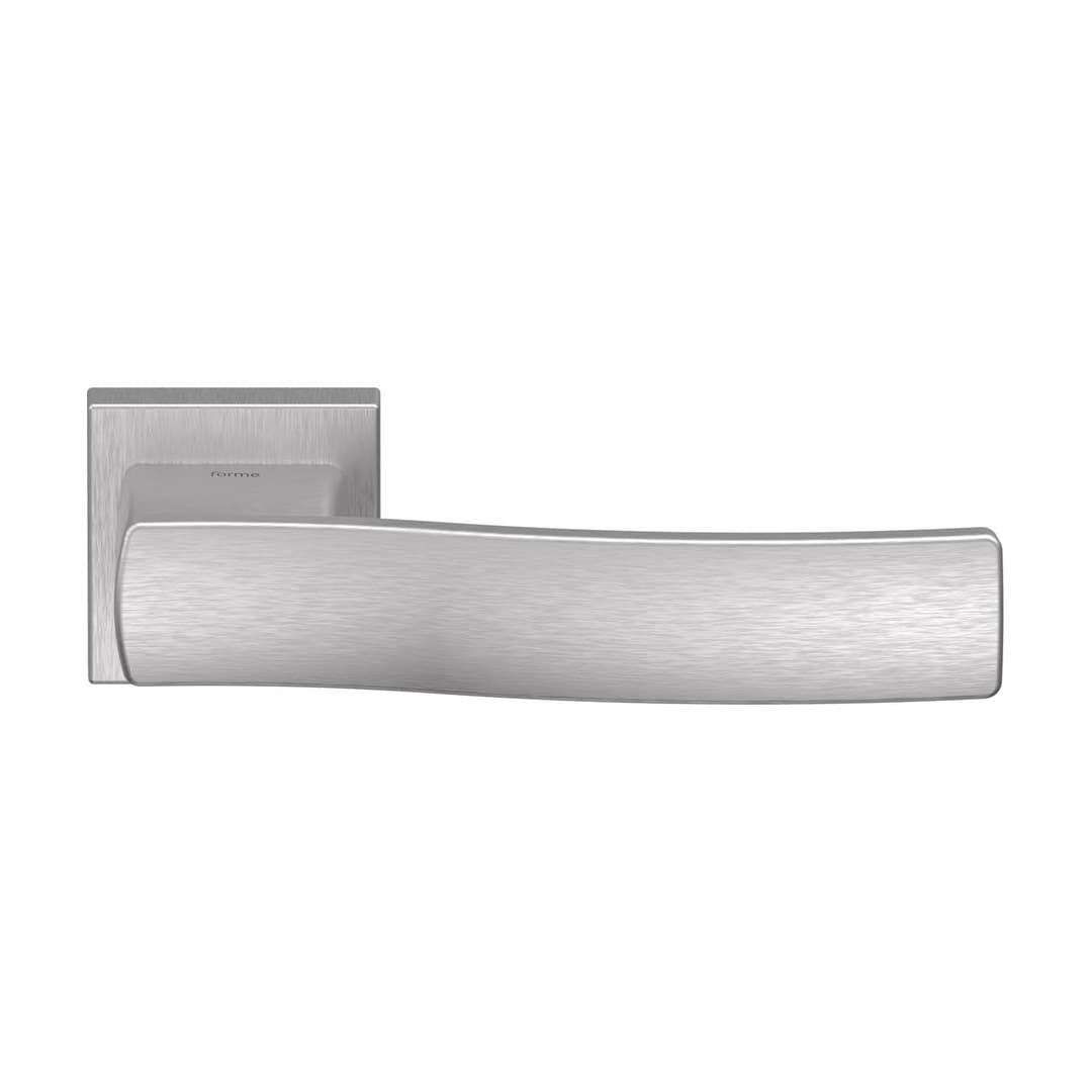 Forme Vanessa – Πόμολο Πόρτας Ροζέτα – Square rosette Fixa – Satin Chrome (A201-RFXQ0-C02)