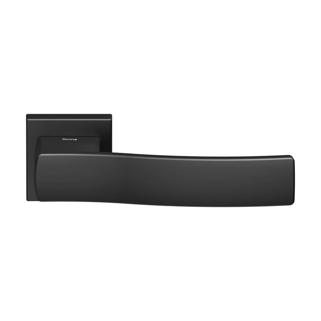 Forme Vanessa – Πόμολο Πόρτας Ροζέτα – Square rosette Fixa – Matt Black (A201-RFXQ0-N52)