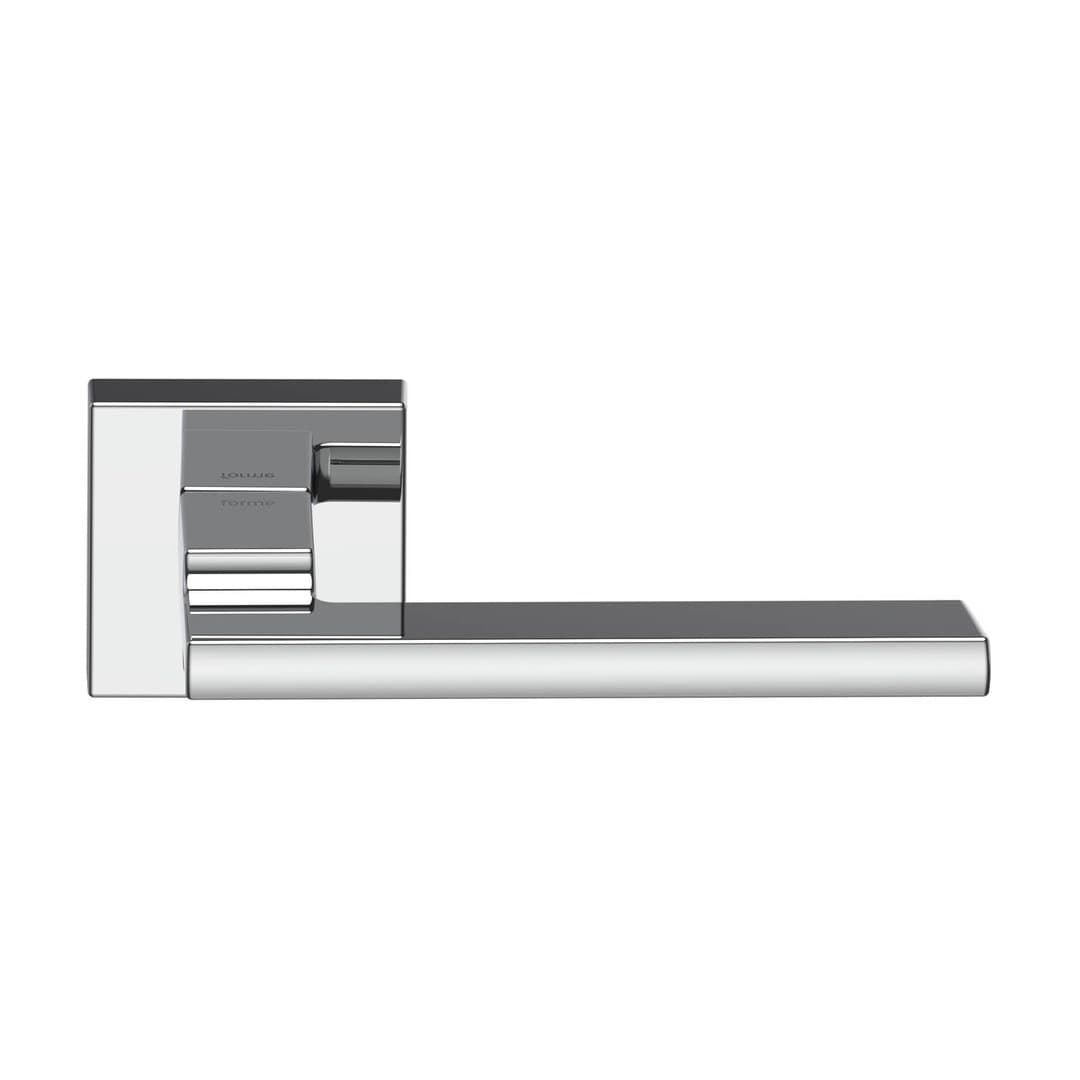 Forme Innova – Πόμολο Πόρτας Ροζέτα – Square rosette Fixa – Polished Chrome (A204-RFXQ0-C01)