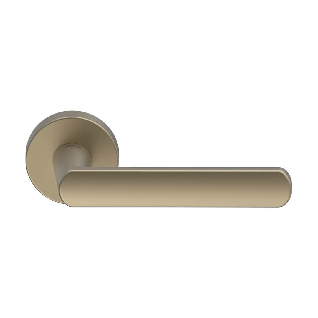 Forme Solis – Πόμολο Πόρτας Ροζέτα – Round rosette Fixa – Brassed Satin Matt (A212-RFXT0-S02)