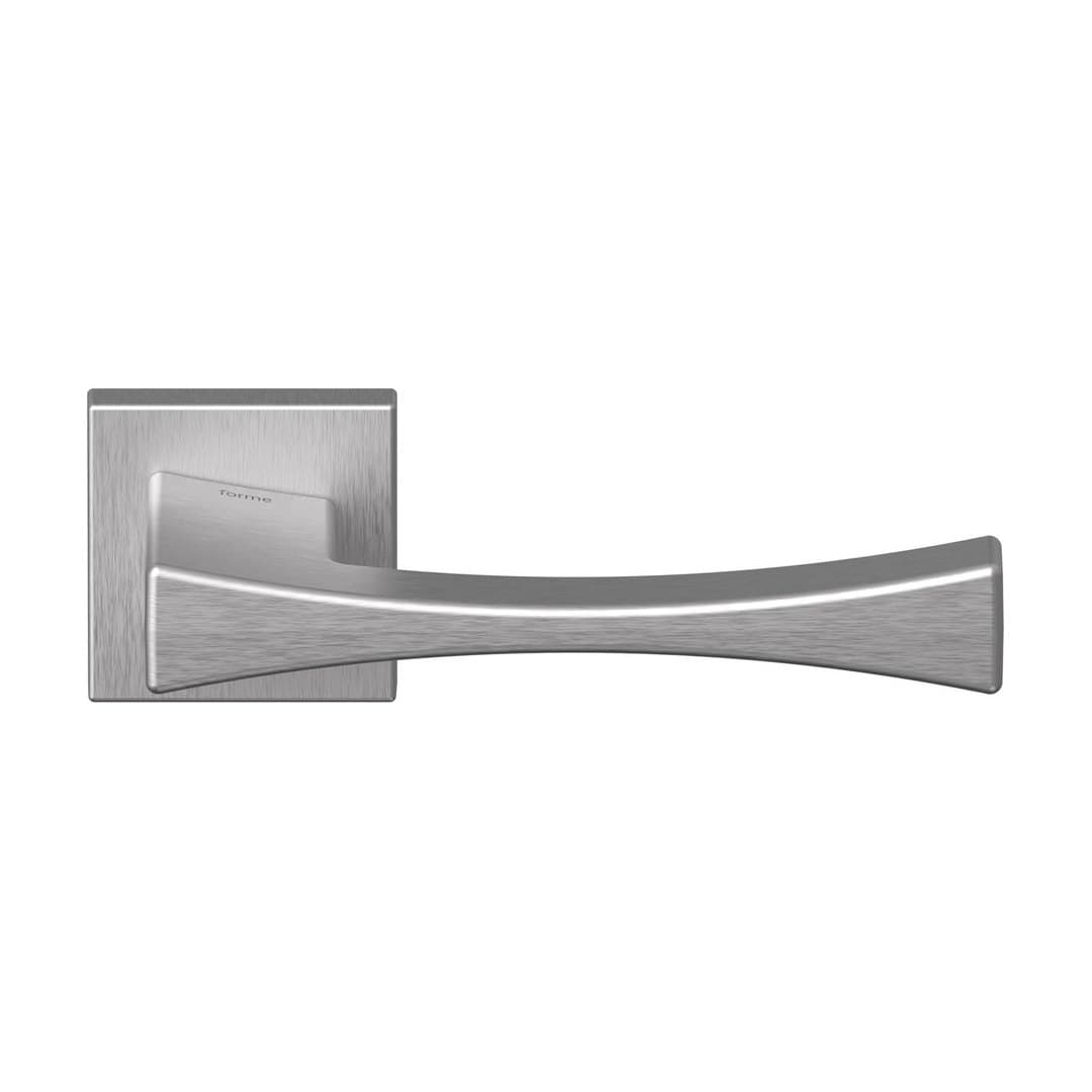 Forme Artemide – Πόμολο Πόρτας Ροζέτα – Square rosette Fixa – Satin Chrome (A213-RFXQ0-C02)