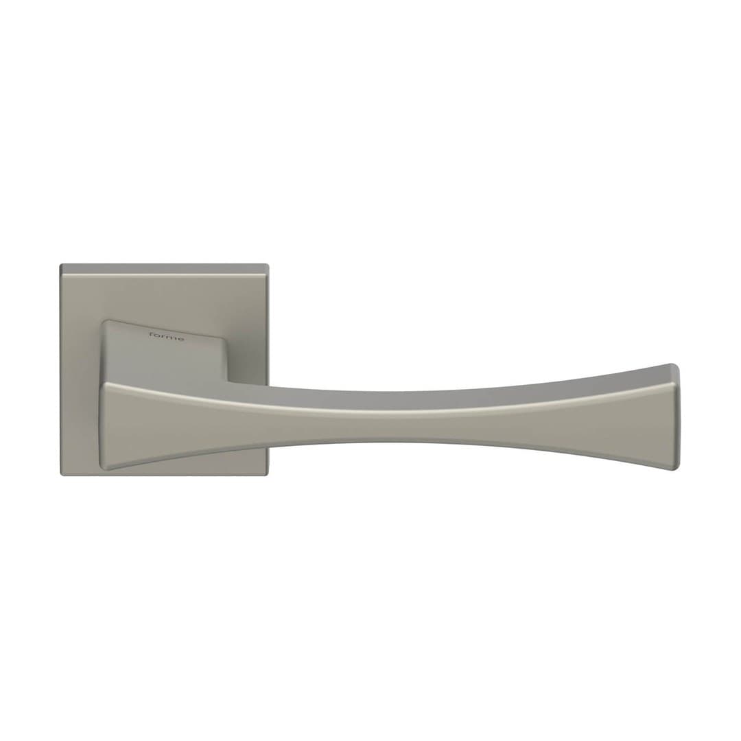 Forme Artemide – Πόμολο Πόρτας Ροζέτα – Square rosette Fixa – Pearl Nickel (A213-RFXQ0-N16)