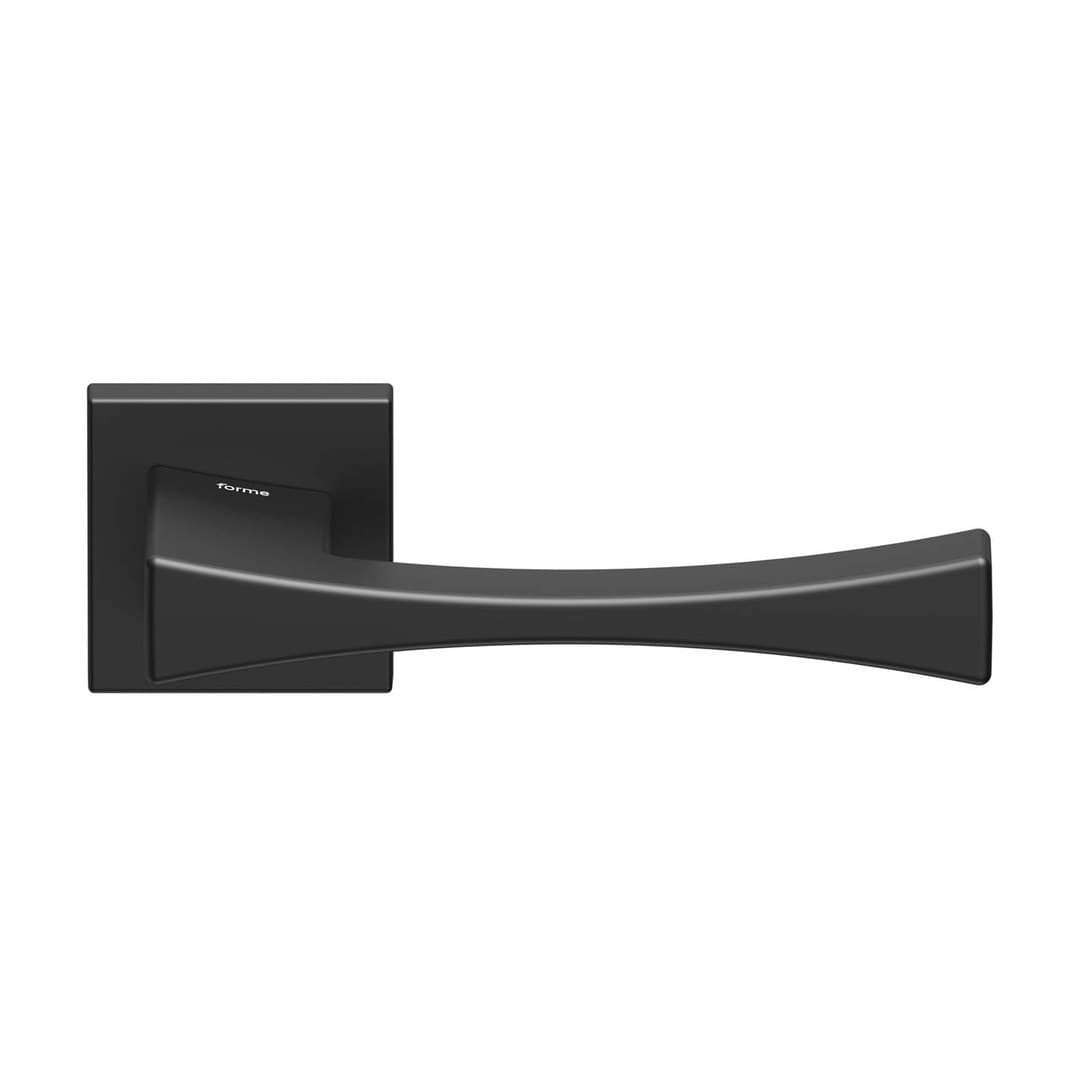 Forme Artemide – Πόμολο Πόρτας Ροζέτα – Square rosette Fixa – Matt Black (A213-RFXQ0-N52)