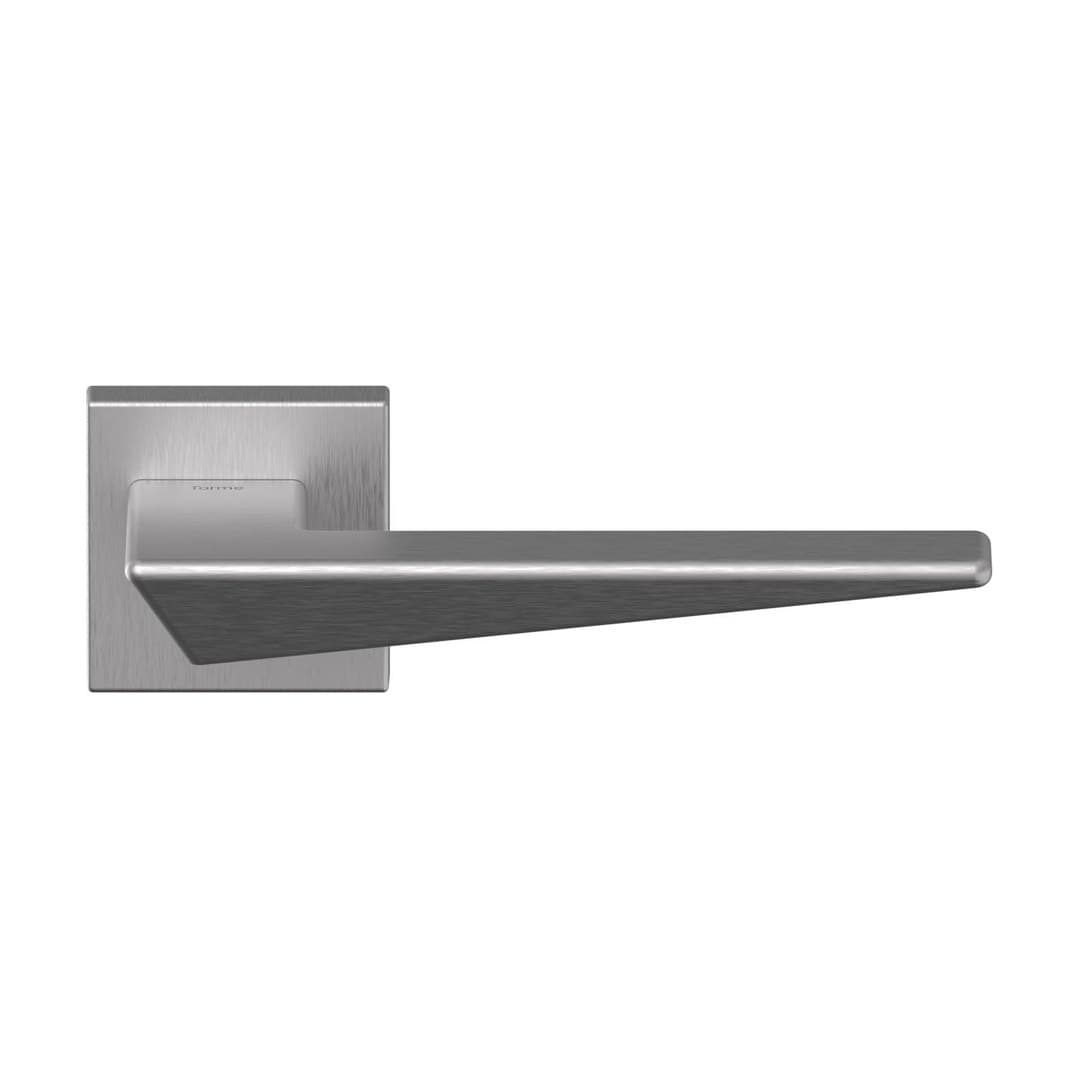 Forme Naxos – Πόμολο Πόρτας Ροζέτα – Square rosette Fixa – Satin Chrome (A215-RFXQ0-C02)
