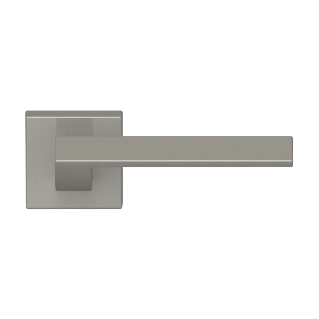 Forme Venus – Πόμολο Πόρτας Ροζέτα – Square rosette Fixa – Satin Nickel (A216-RFXQ0-N02)