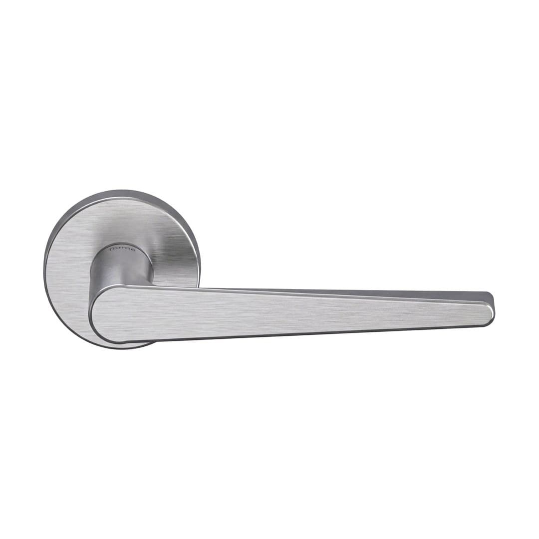 Forme Time – Πόμολο Πόρτας Ροζέτα – Round rosette Fixa – Satin Chrome (A240-RFXT0-C02)